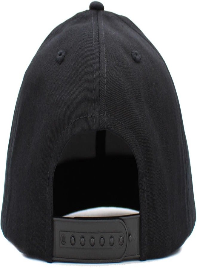 KBETHOS KNW-1467 BLK Classic Snapback Hat Blank Cap Underbrim Cotton Wool Blend Flat Visor Adjustable Unisex - Image 3